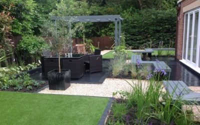 Stylish, practical, garden design and build – Burley in Wharfedale, Yorkshire